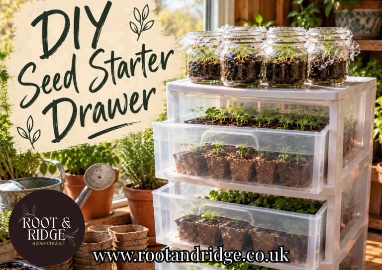 DIY Seed Starter Drawers: Can a Plastic Drawer Unit Become a Mini Greenhouse?